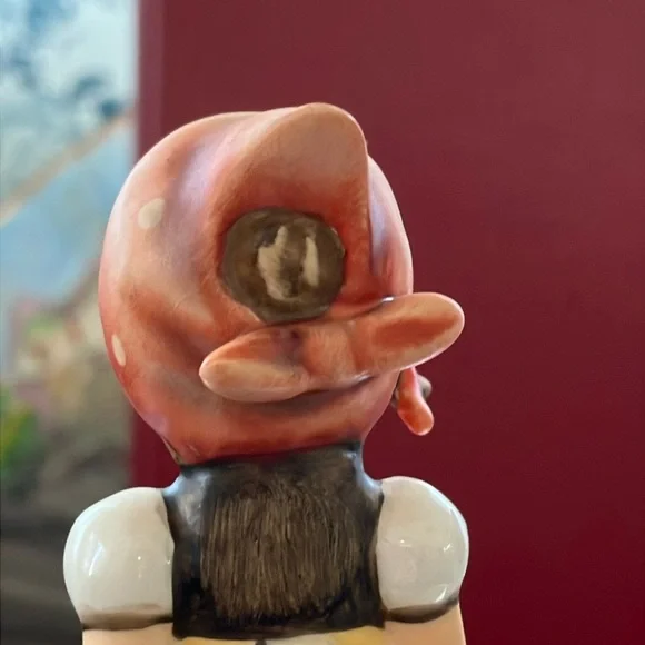 VINTAGE MJHUMMEL GOEBEL WGERMANY 47 3/0 #41 GOOSE GIRL FIGURINE 4” signed 1970’s - Picture 11 of 17